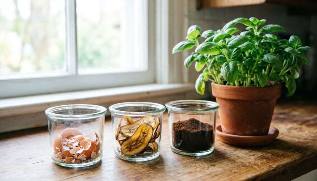 Não Jogue Fora! 3 Adubos Orgânicos Poderosos Que Já Estão na Sua Cozinha
