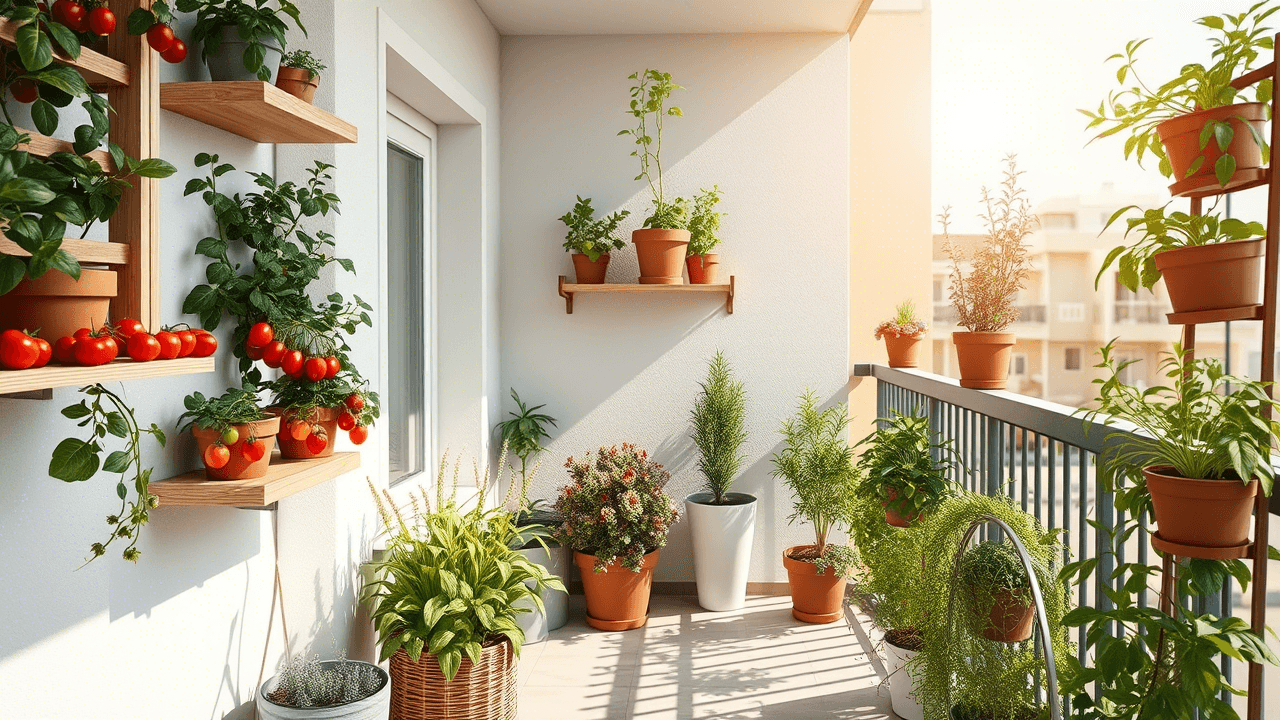 Horta em pequenos espaços