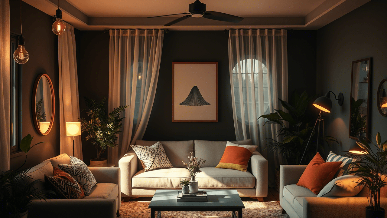 Luz na Medida: Como Iluminar Cômodos Escuros