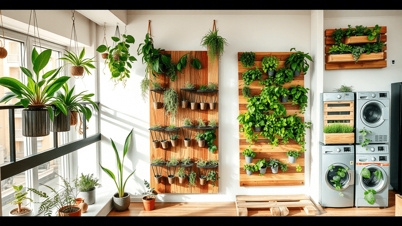 Locais para montar jardim vertical