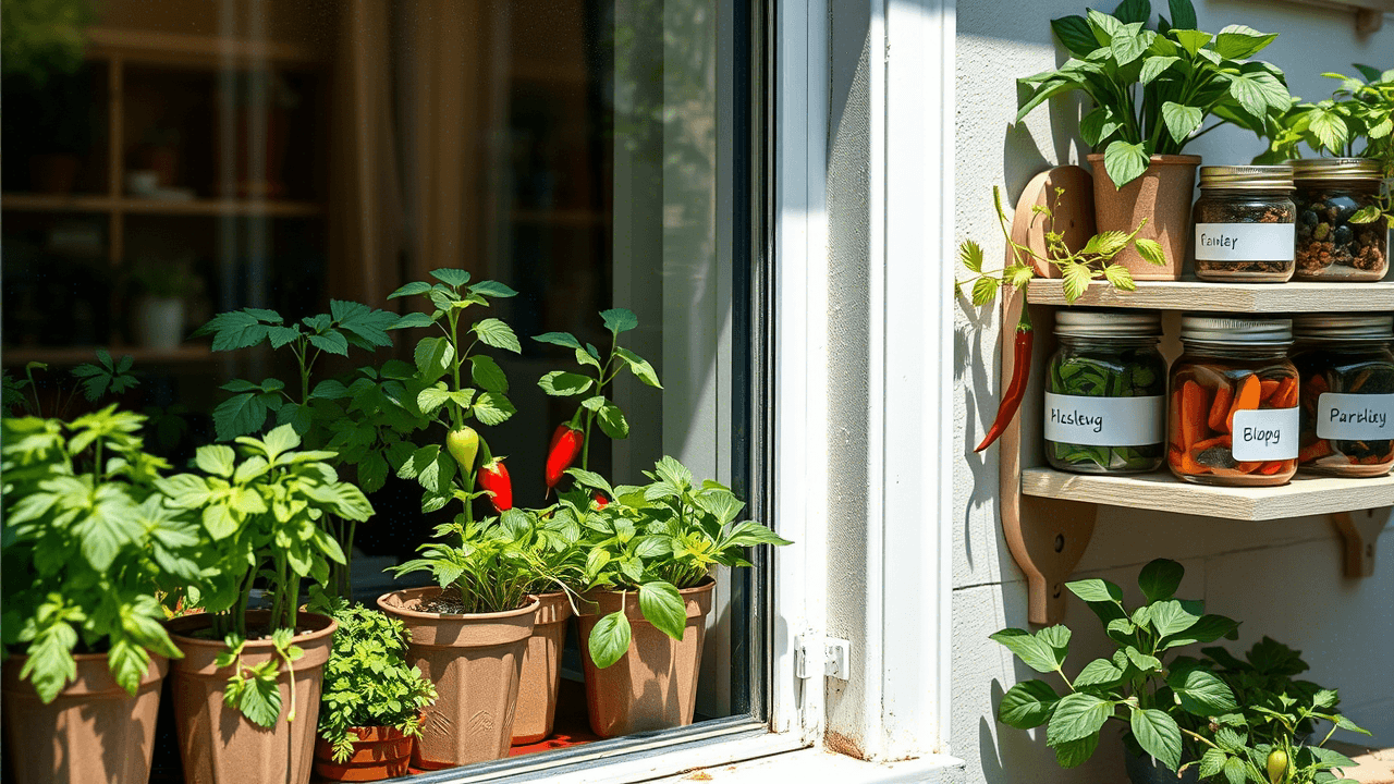 Plantas para hortas pequenas
