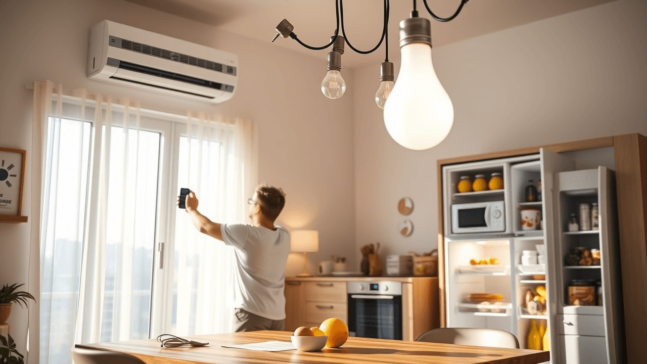 Reduza Sua Conta de Luz com 7 Ações