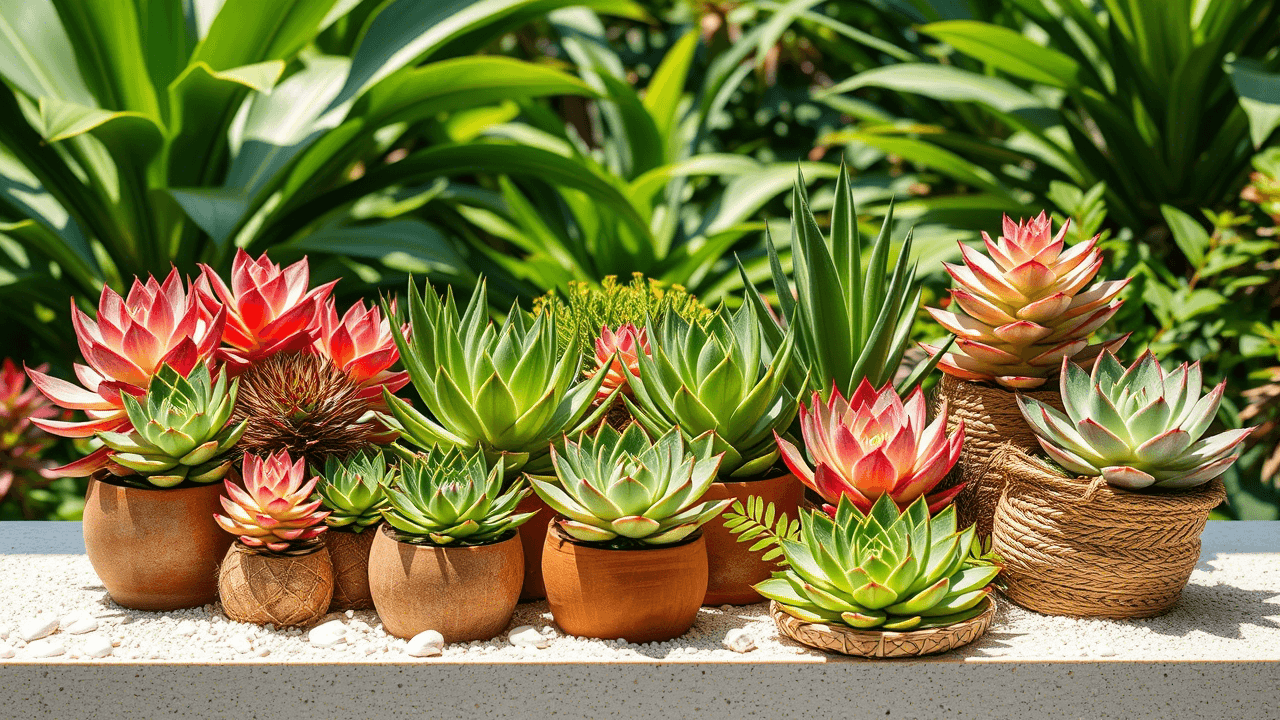 Suculentas Ideais para o Clima Tropical: 10 Variedades