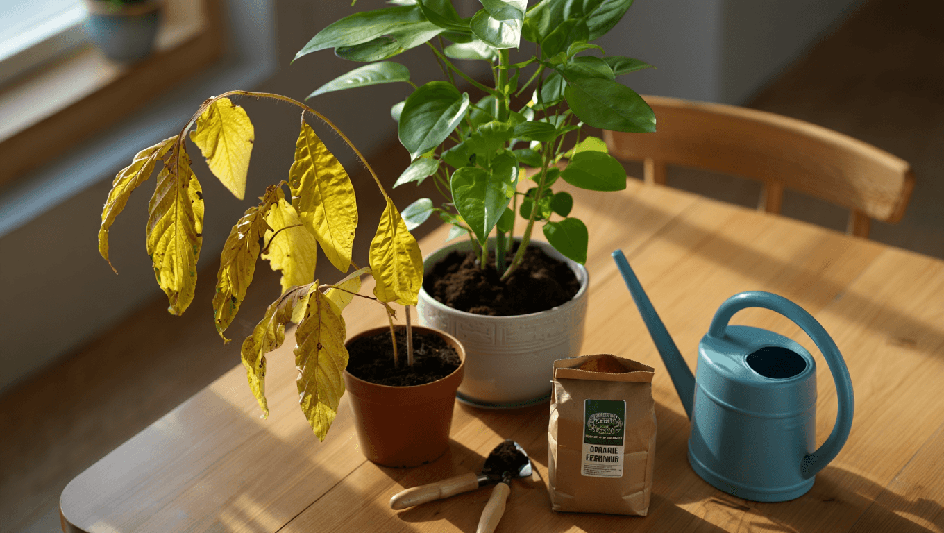 Manual Rápido: Como Salvar Plantas com Folhas Amarelas