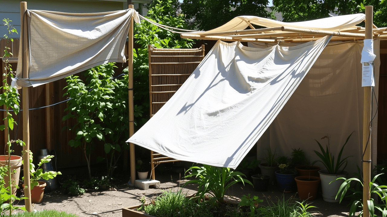 Sombras para plantas