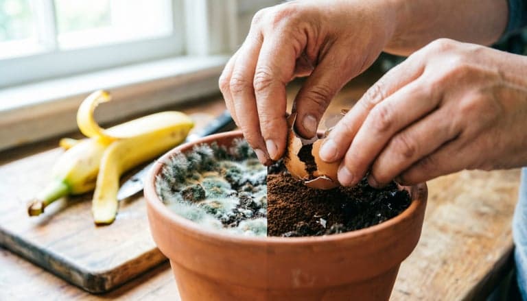 Erros comuns com adubos caseiros